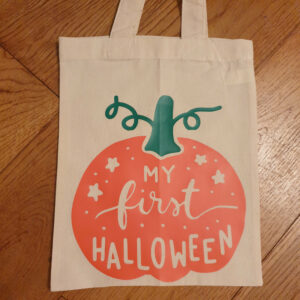 Personalised Halloween Hunt Haul tote,  Trick or Treat bag