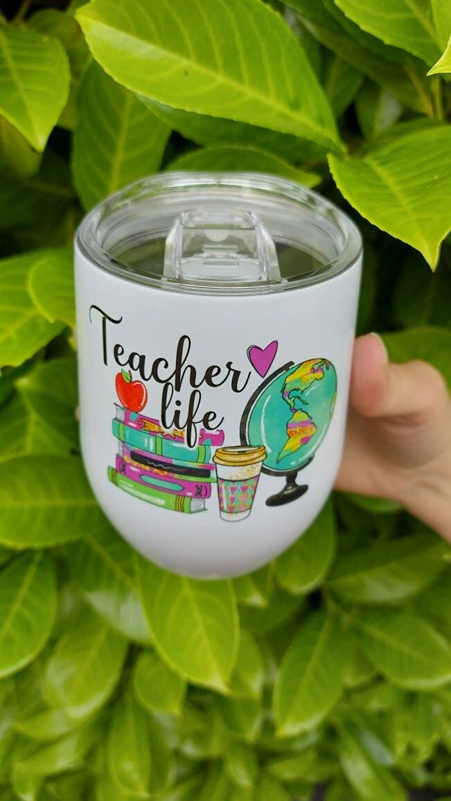 Teacher Life Mug, Ceramic, Insulated, Thankyou Gift, Class Collection, School Educator, Teacher present, end of school year, personalised - Image 5