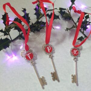Santa Key, Personalised Magic Santa Key, Magical Santa, Christmas Eve, silver key, No Chimney