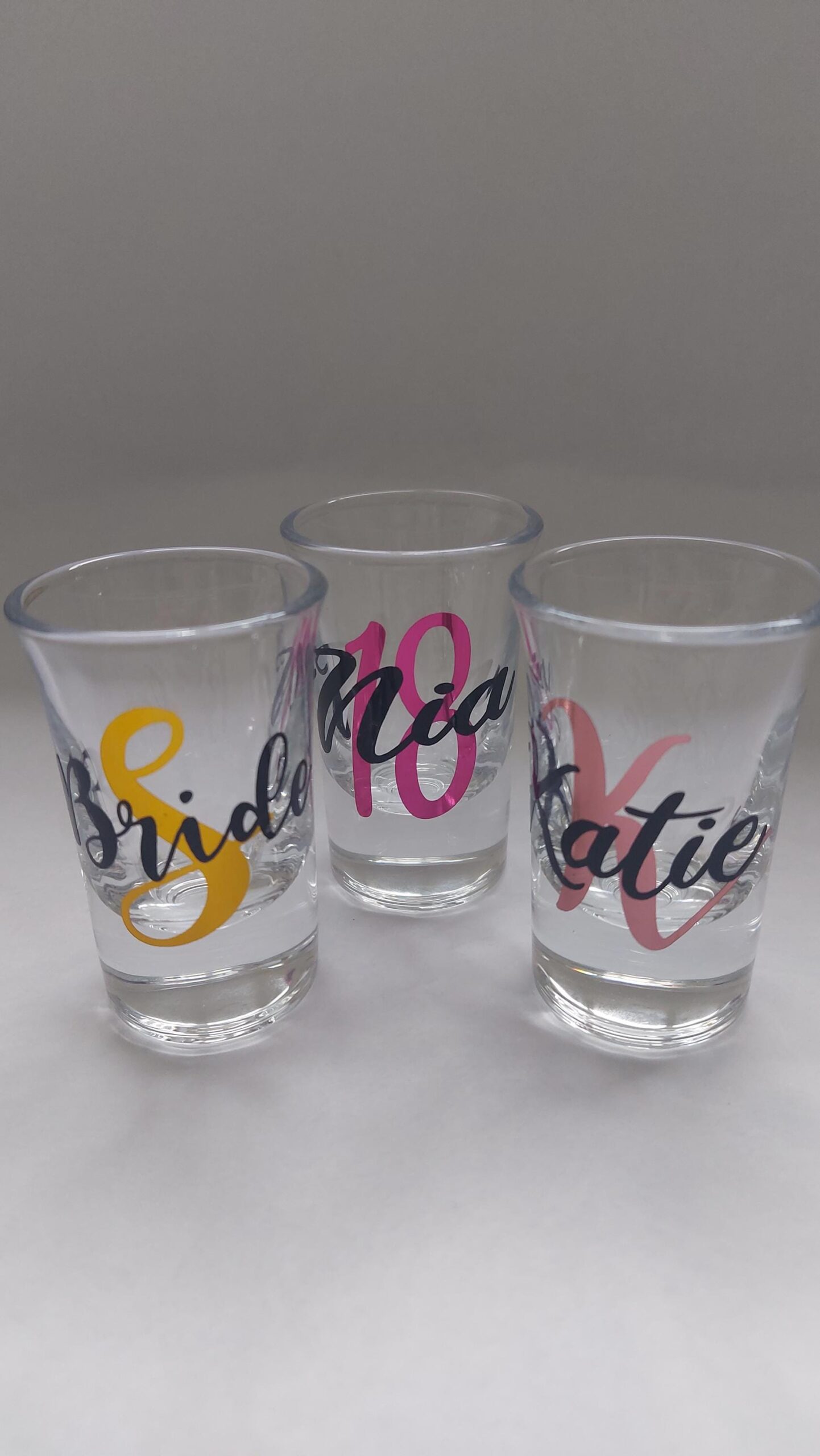 Personalised Shot Glasses, Birthday, Bridesmaid, Bride, Wedding Roles, Bachelorette Party, Stag, Hen Do, Girls Night, Gifts, Drinking Favour - Image 4