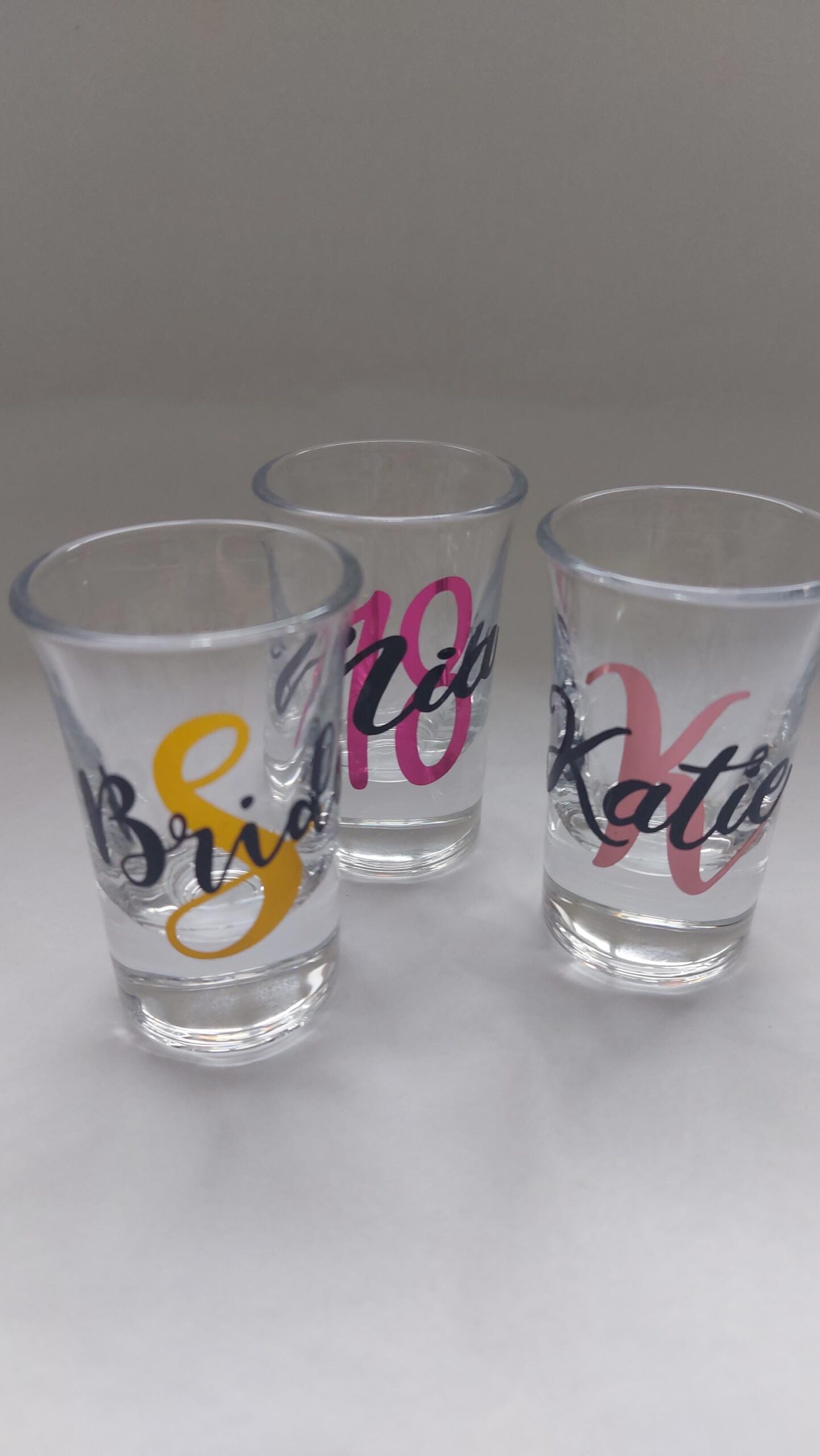 Personalised Shot Glasses, Birthday, Bridesmaid, Bride, Wedding Roles, Bachelorette Party, Stag, Hen Do, Girls Night, Gifts, Drinking Favour - Image 3
