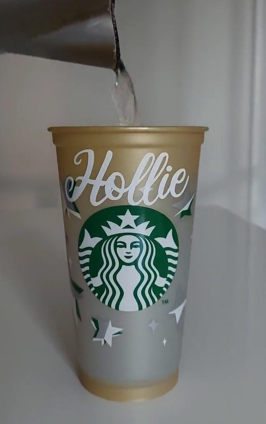 Starbucks Christmas 2023 Holiday Coffee Cup personalised Gold & Silver, Xmas travel mug, gift BRAND NEW Limited Edition 2023 Colour Changing - Image 8