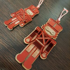 Nutcracker ornament,